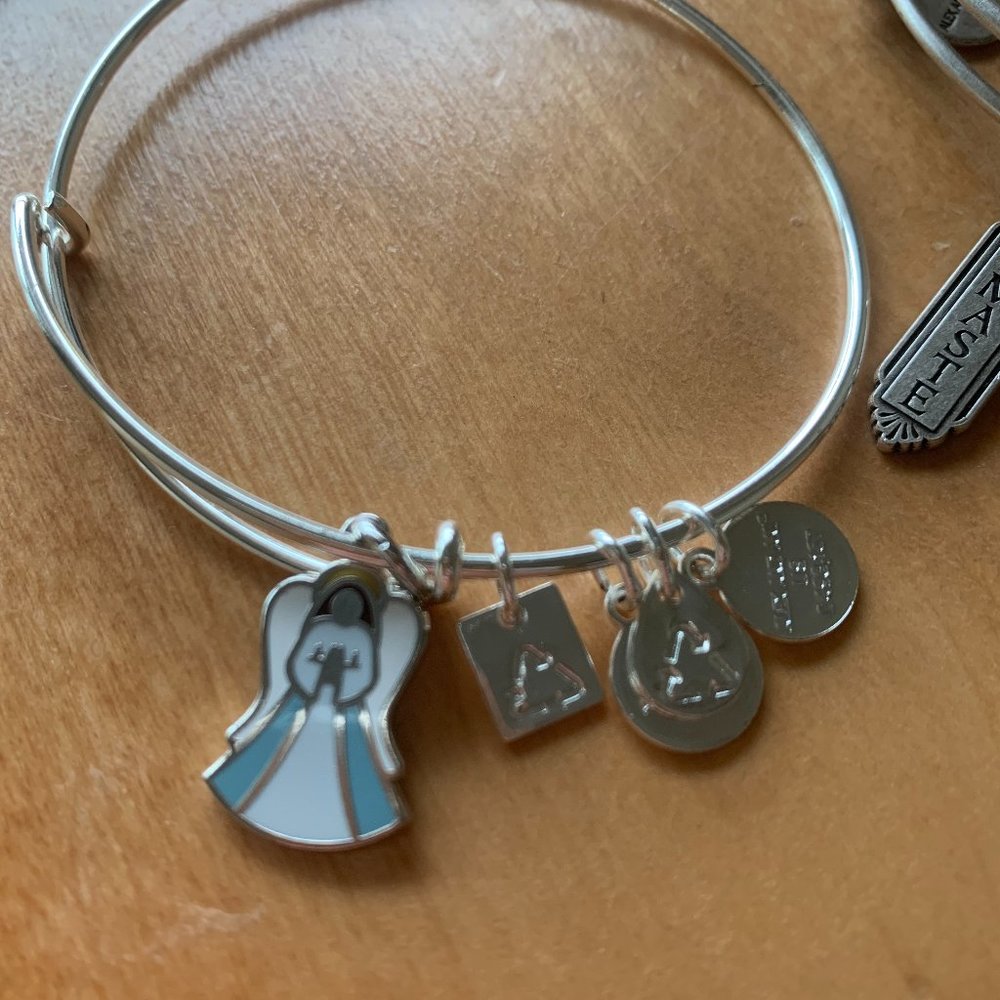 Alex And Ani Women's Crystal Infusion Namaste View 3